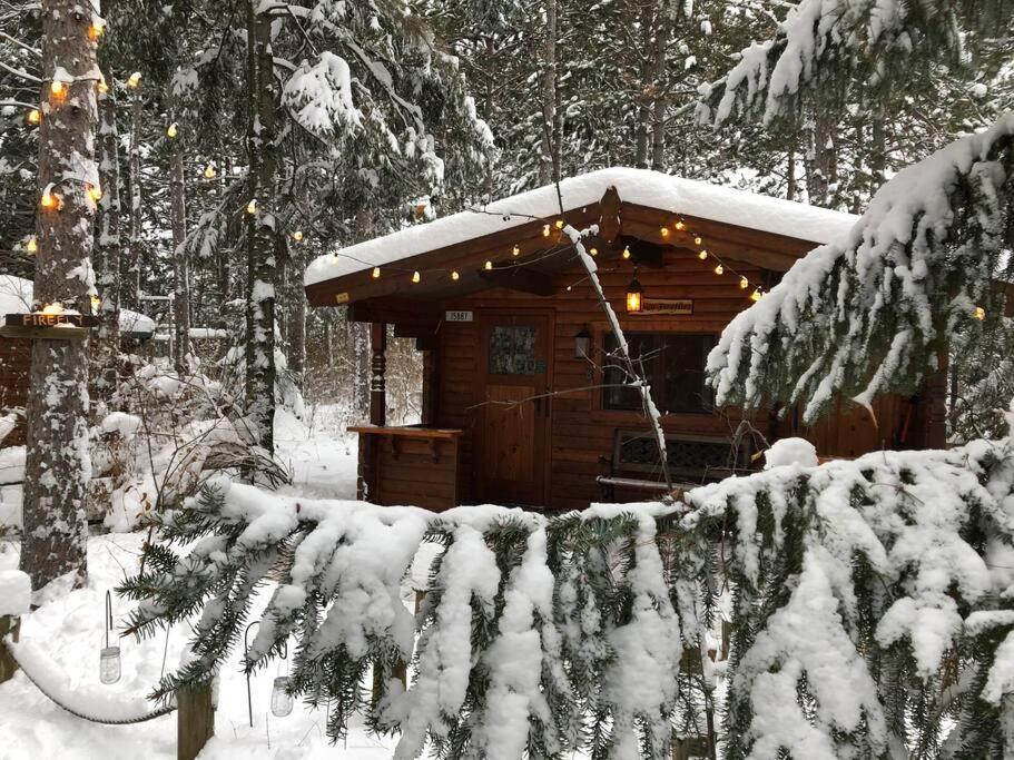Fancy Fireflies Cabin Hayward Exterior photo