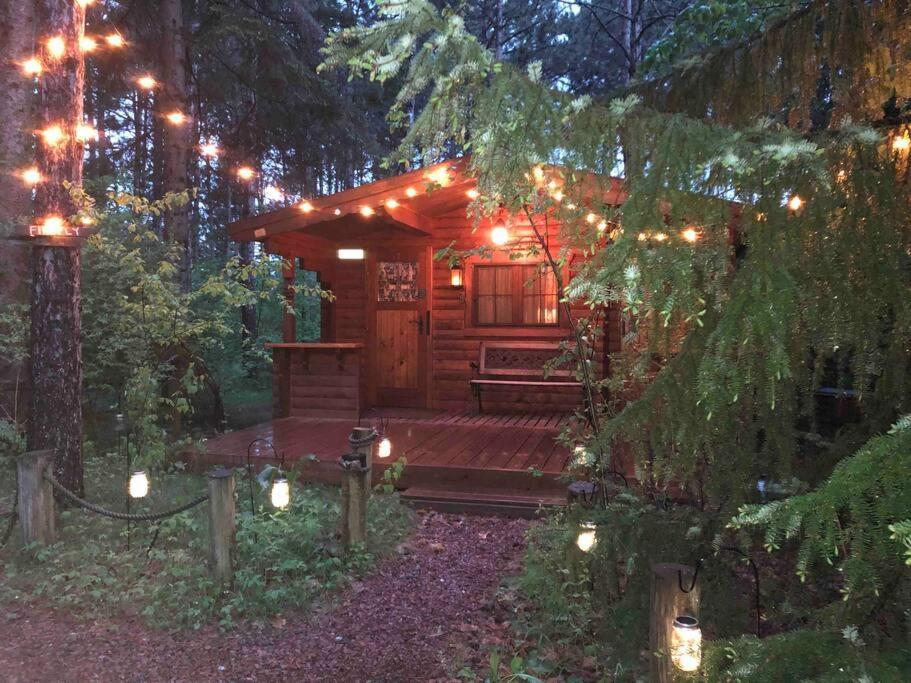 Fancy Fireflies Cabin Hayward Exterior photo